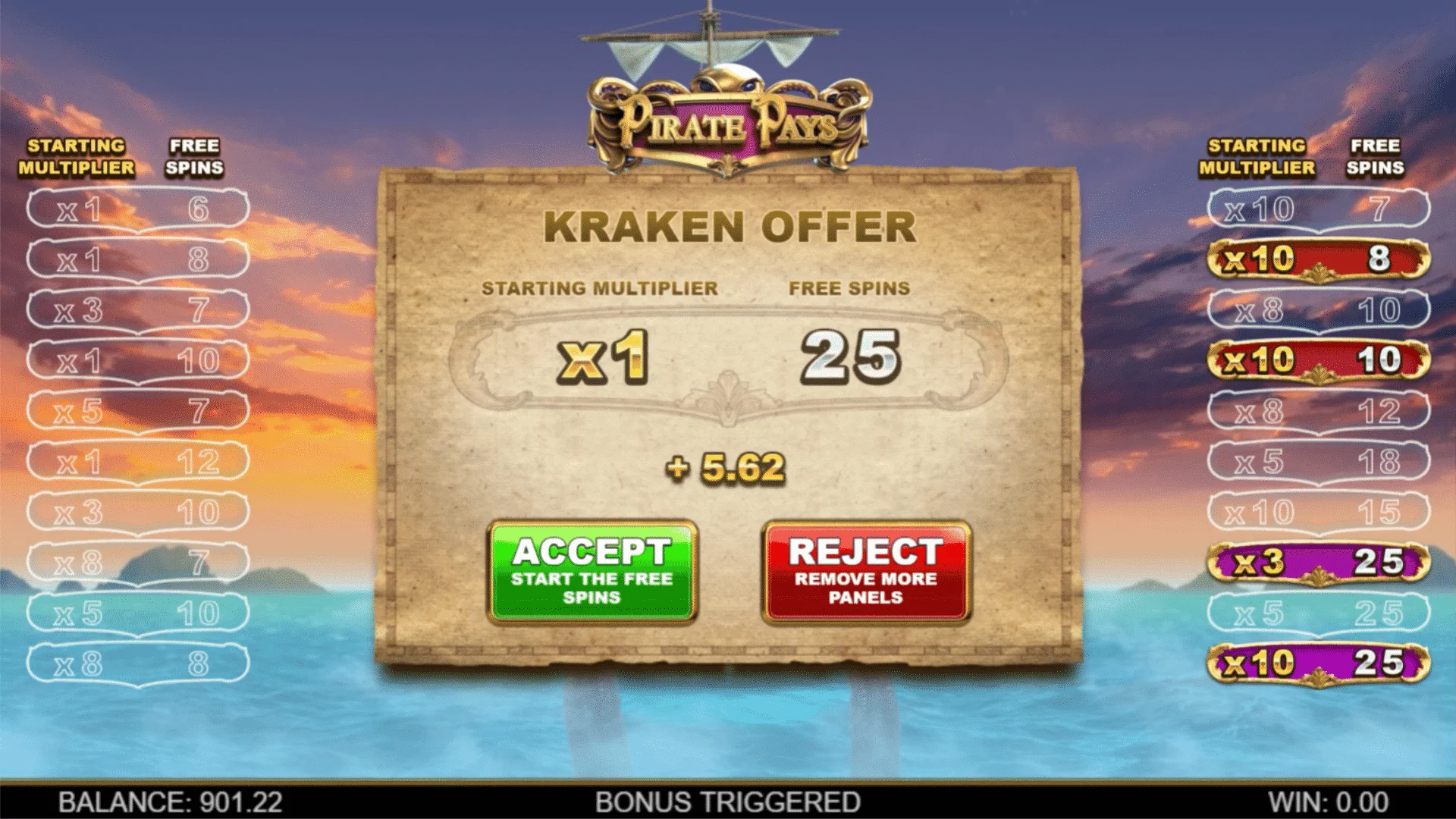 Pirate Pays Megaways Slot Review pic 7